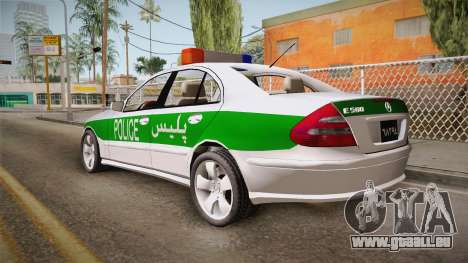 Mercedes-Benz E500 Iranian Police pour GTA San Andreas