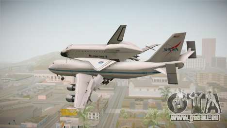 Boeing 747-100 Shuttle Carrier Aircraft für GTA San Andreas