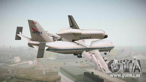 Boeing 747-100 Shuttle Carrier Aircraft pour GTA San Andreas