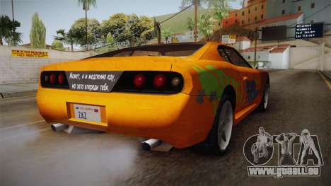 Jester PJ Old Supra F&F für GTA San Andreas