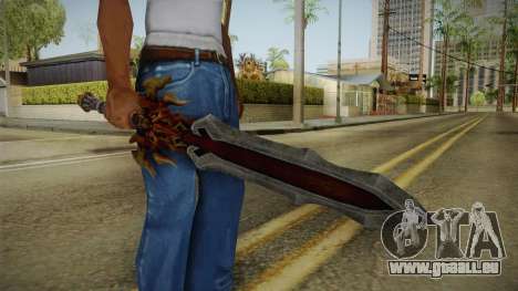 Injustice: Gods Among Us - Ares Sword pour GTA San Andreas