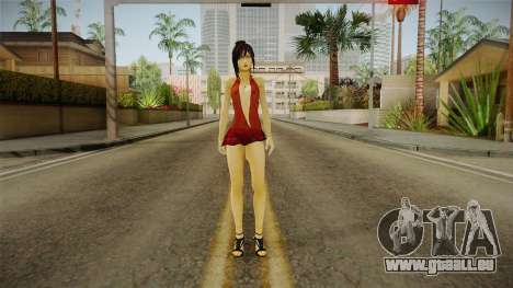 Tifa Lockhart Short Red Skirt v2 pour GTA San Andreas