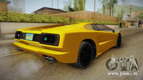 GTA 5 Pegassi Infernus Classic Cabrio pour GTA San Andreas