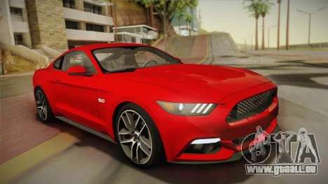 Ford Mustang GT 2015 5.0 für GTA San Andreas