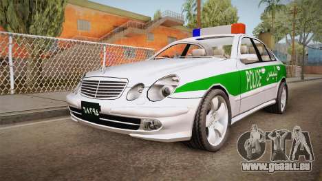 Mercedes-Benz E500 Iranian Police für GTA San Andreas