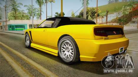 GTA 5 Bravado Buffalo 2-doors Cabrio IVF pour GTA San Andreas