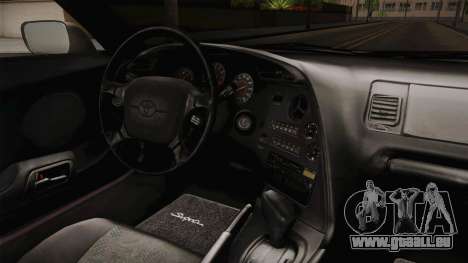 Toyota Supra Cabrio pour GTA San Andreas