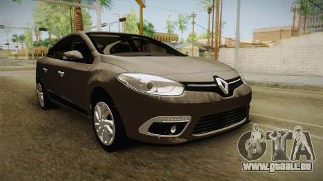 Renault Fluence 2016 für GTA San Andreas