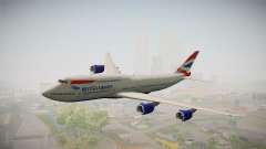 Boeing 747-8i British Airways für GTA San Andreas