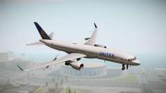 Boeing 757-200 United Airlines für GTA San Andreas