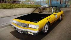 Chevrolet Caprice Taxi 1989 IVF pour GTA San Andreas