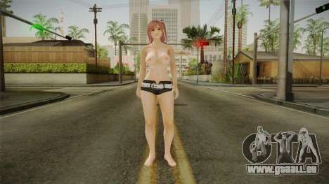 Dead Or Alive 5: LR - Honoka Casual Topless für GTA San Andreas