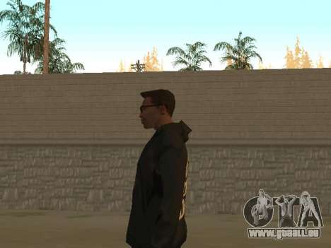 System of a Down Black Hoody v1 für GTA San Andreas