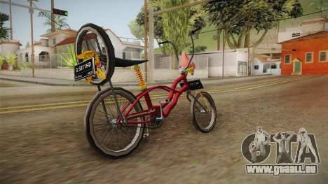 Bike Lowrider Thailook für GTA San Andreas