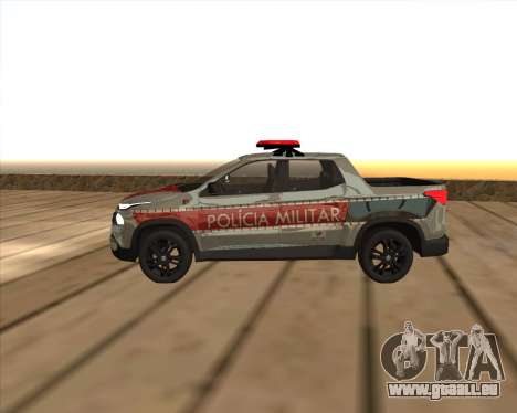 Fiat Toro Police Military für GTA San Andreas