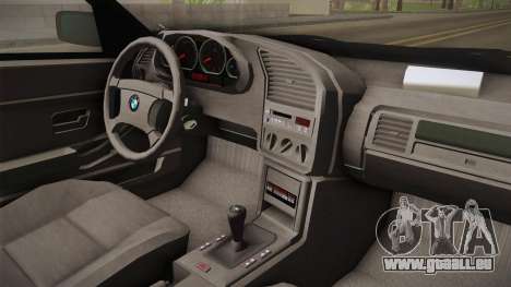 BMW 320i E36 BORBET für GTA San Andreas