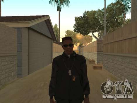 System of a Down Black Hoody v1 für GTA San Andreas