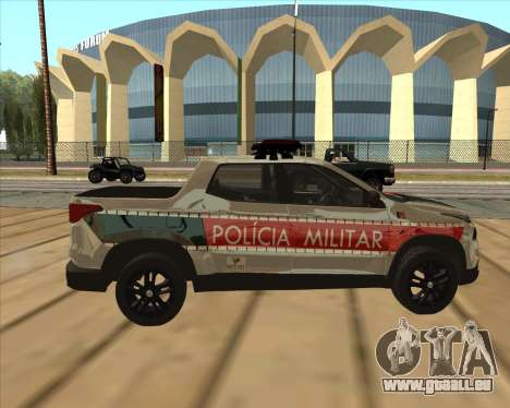 Fiat Toro Police Military pour GTA San Andreas