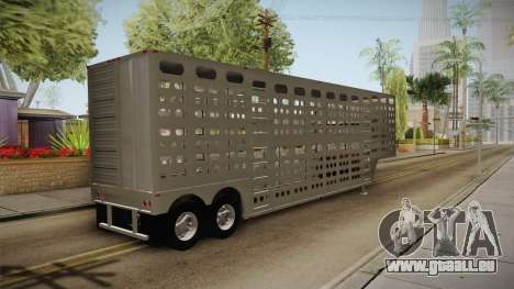 Double Trailer Livestock v3 für GTA San Andreas
