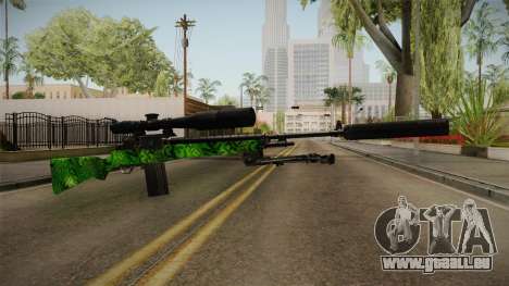 Green Sniper Rifle für GTA San Andreas