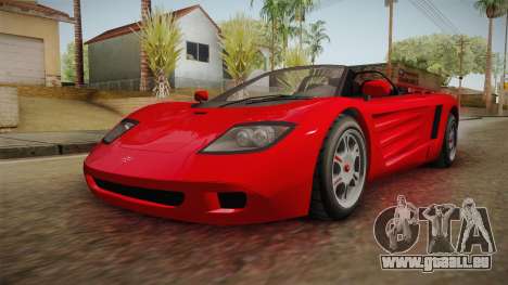 GTA 5 Progen GP1 Roadster pour GTA San Andreas