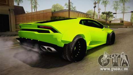 Lamborghini Huracan Rocket Bunny 2014 pour GTA San Andreas