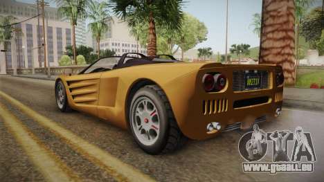 GTA 5 Progen GP1 Roadster IVF pour GTA San Andreas