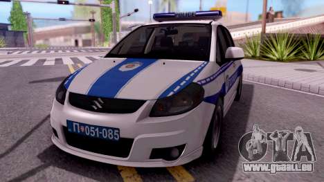 Suzuki SX4 Policija pour GTA San Andreas