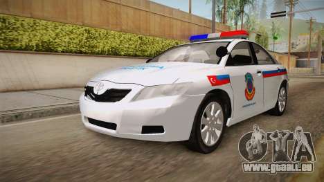 Toyota Camry Turkish Gendarmerie Traffic Unit für GTA San Andreas