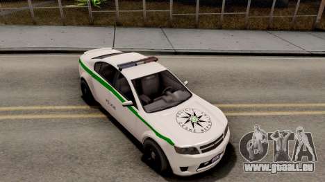 GTA V Cheval Fugitive Police Czech Old Style für GTA San Andreas