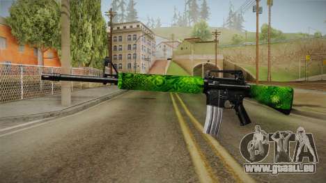 Green M4 pour GTA San Andreas
