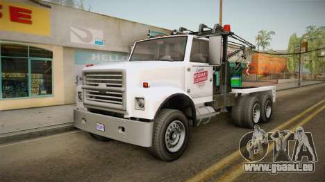 GTA 5 Vapid Towtruck Large Cleaner pour GTA San Andreas