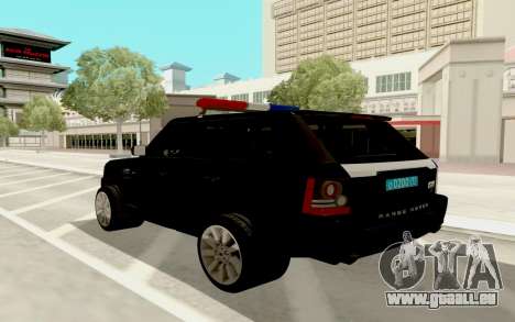 Range Rover Sport Police für GTA San Andreas
