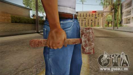Leatherface Butcher Weapon 1 für GTA San Andreas