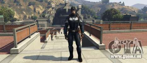 GTA 5 Captain America The Winter Soldier