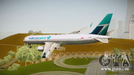 Boeing 767-338ER WestJet Airlines für GTA San Andreas