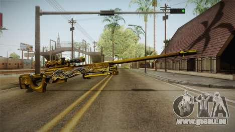 Cross Fire - AWM Infernal Oragon Noble Gold für GTA San Andreas