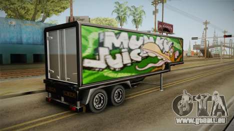 Volvo FH16 660 8x4 Convoy Heavy Weight Trailer 3 pour GTA San Andreas
