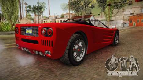 GTA 5 Progen GP1 Roadster für GTA San Andreas