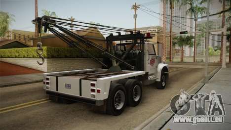 GTA 5 Vapid Towtruck Large Cleaner pour GTA San Andreas