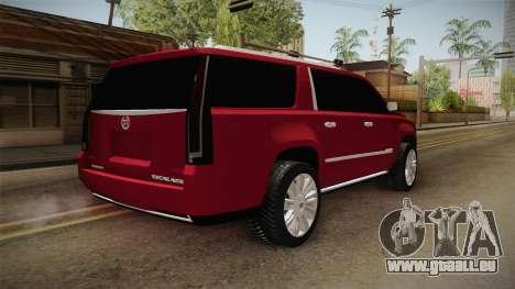 Cadillac Escalade 2016 für GTA San Andreas