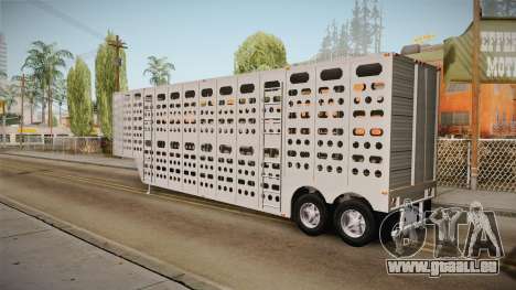 Double Trailer Livestock v3 pour GTA San Andreas