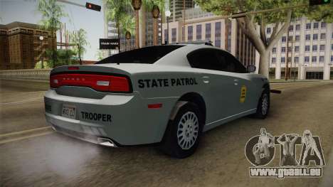Dodge Charger 2014 Iowa State Patrol pour GTA San Andreas