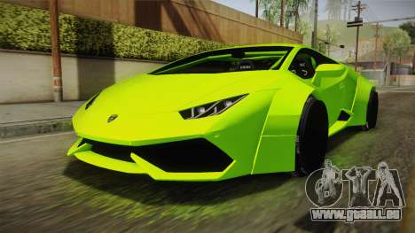 Lamborghini Huracan Rocket Bunny 2014 pour GTA San Andreas