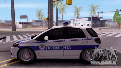 Suzuki SX4 Policija pour GTA San Andreas