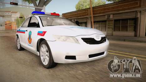 Toyota Camry Turkish Gendarmerie Traffic Unit für GTA San Andreas