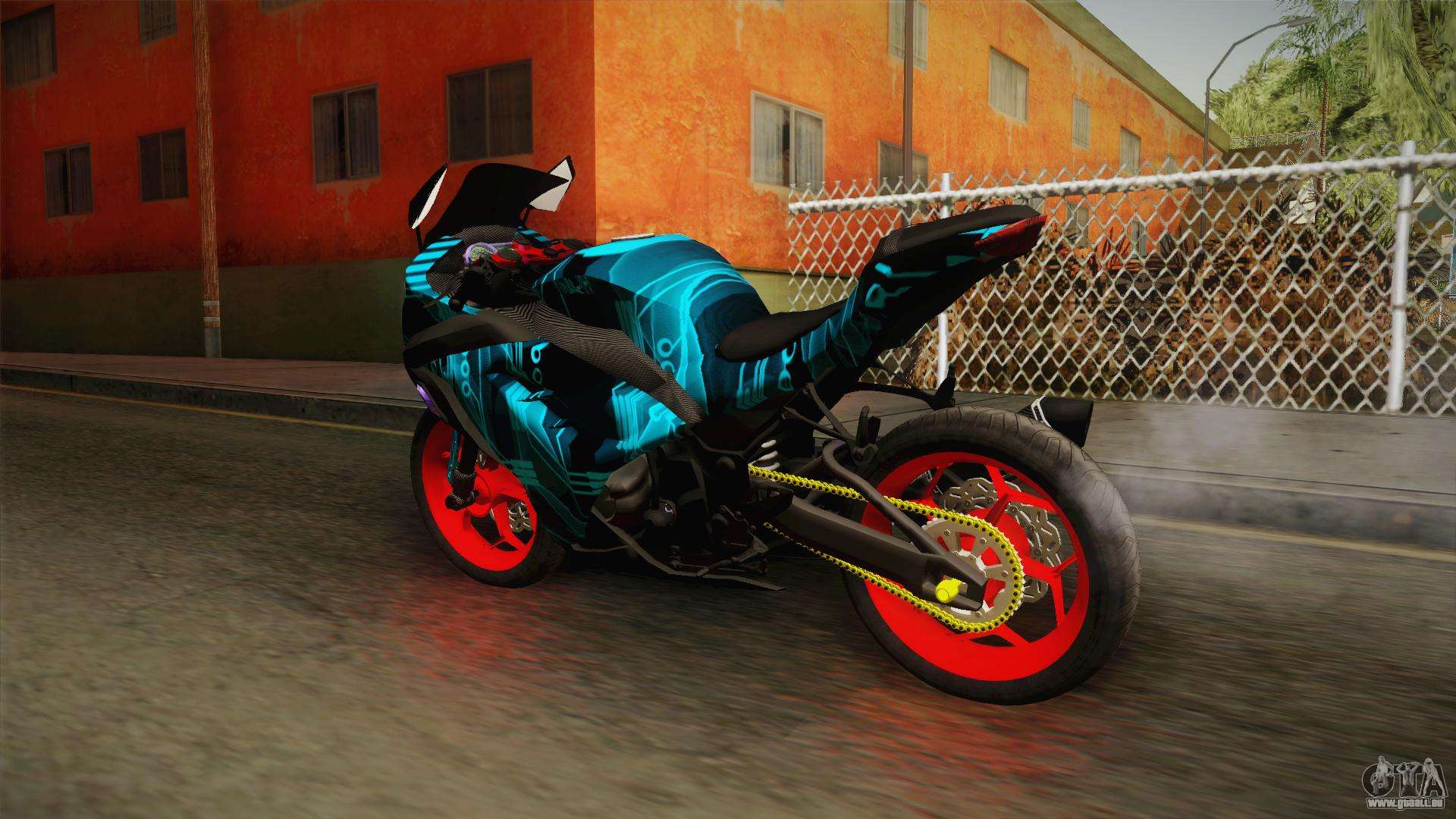 Kawasaki Ninja  250 FI Smoke Tech pour GTA San Andreas
