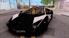 Lamborghini Reventon High Speed Police für GTA San Andreas