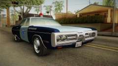 Plymouth Fury 1972 Massachusetts State Police pour GTA San Andreas