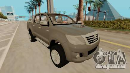 Toyota Hilux silver pour GTA San Andreas